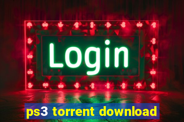 ps3 torrent download